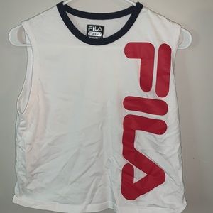 Cutoff Fila tank top